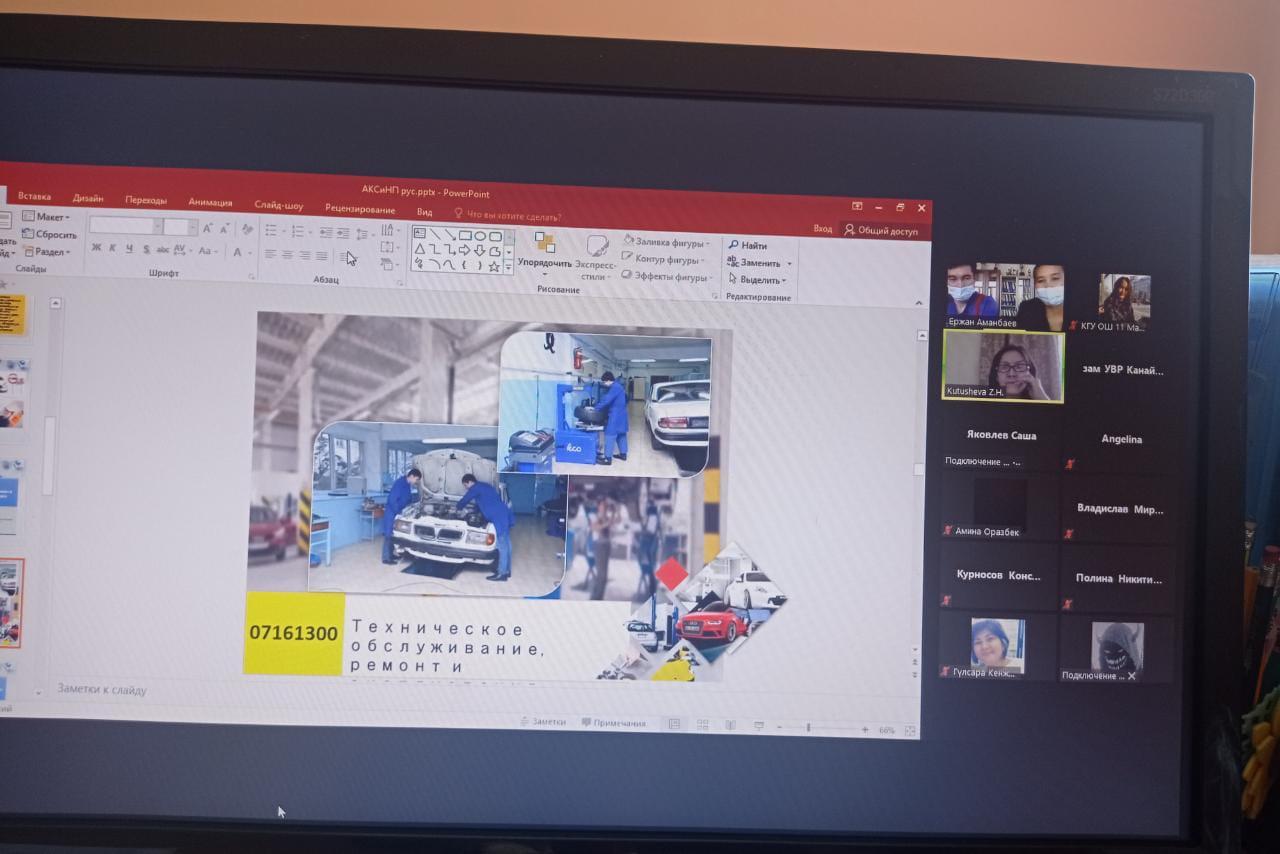 Кәсіптік бағдар беру Профориентация