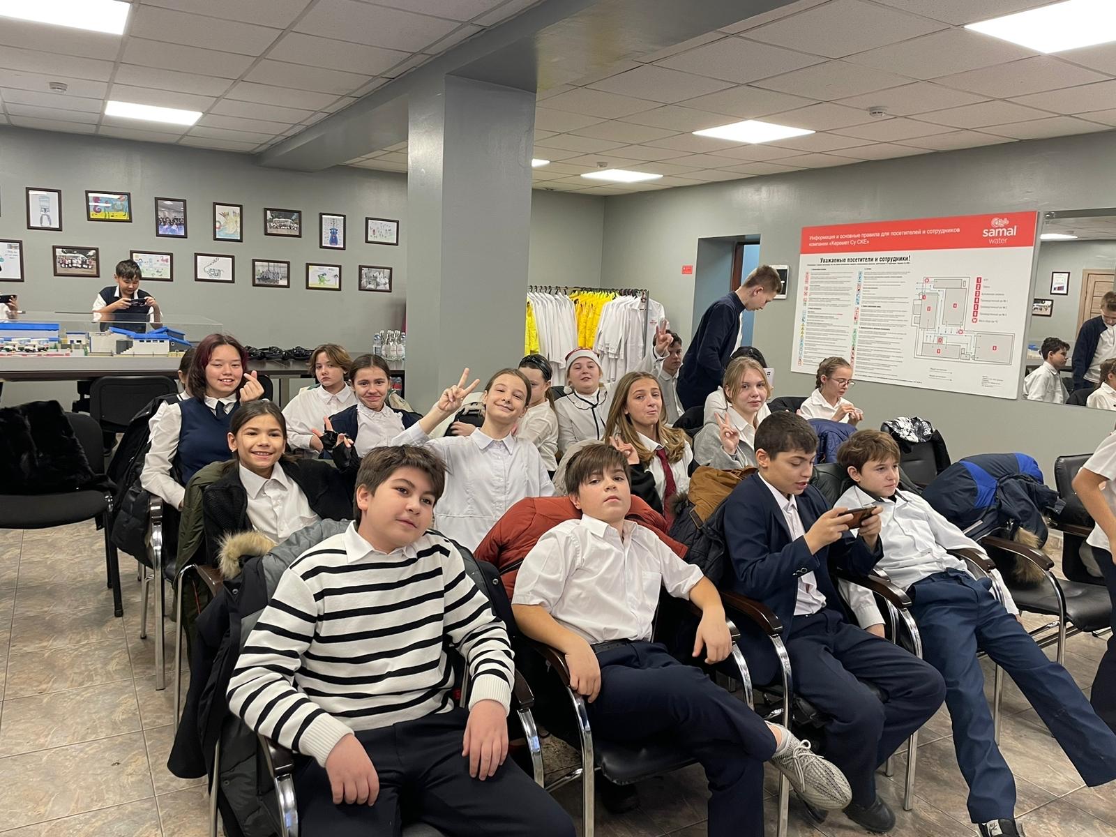 "Самал Су" өндірісі бойынша 5,6  сынып оқушыларына арналған экскурсия / Экскурсия для учеников 5, 6 классов по производству Самал Су