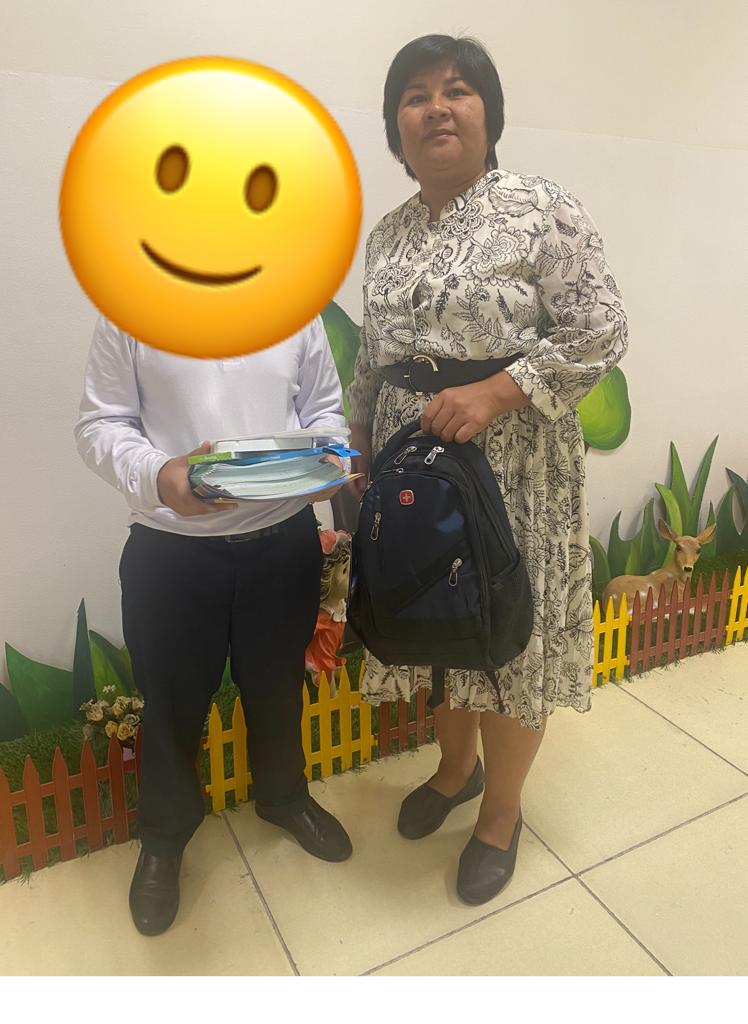 "Мектепке жол" акциясы / Акция "Дорога в школу"