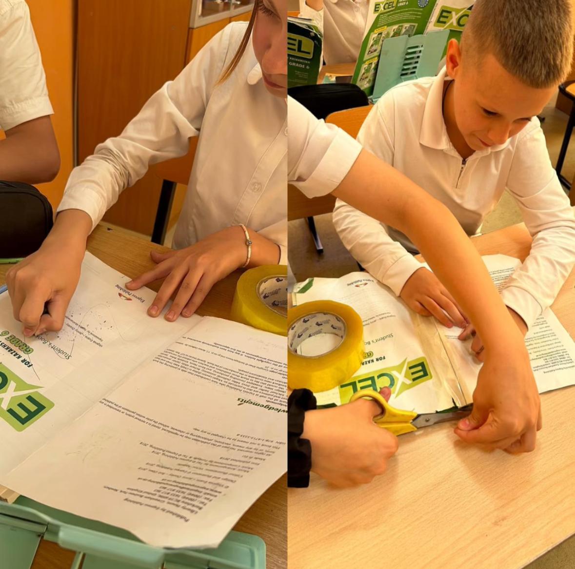 Оқулық-білім көзі. Қорғай біл! / Учебник-источник знаний. Береги его!