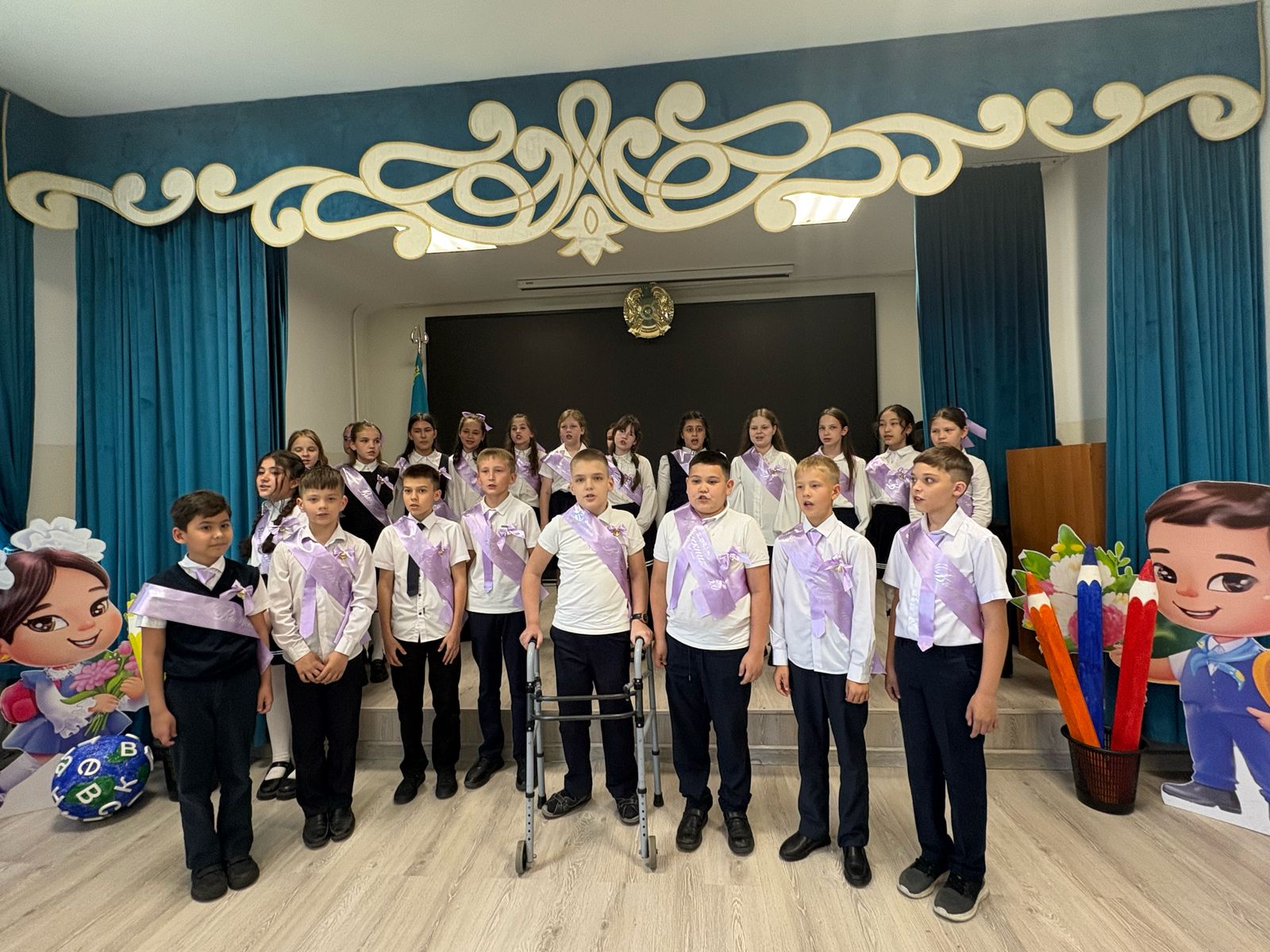 Бастауышпен қоштасу - жаңа белеске бастау! / Прощай, начальная школа - здравствуй, новая ступень!