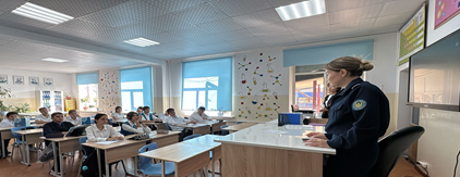 Профилактикалық әңгіме жүргізу / Профилактическая беседа