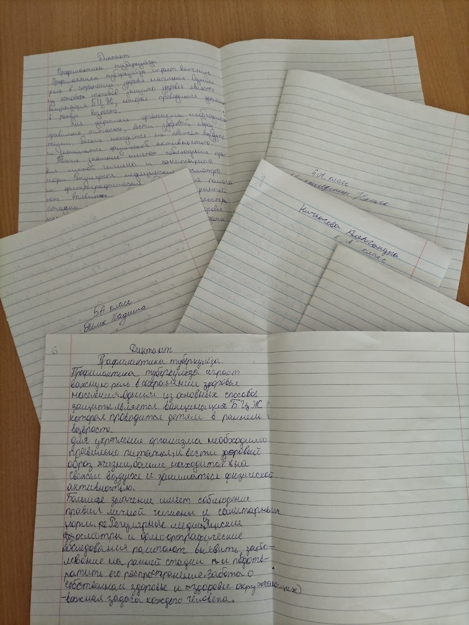 Диктант «Дүниежүзілік туберкулезге қарсы күрес күні»