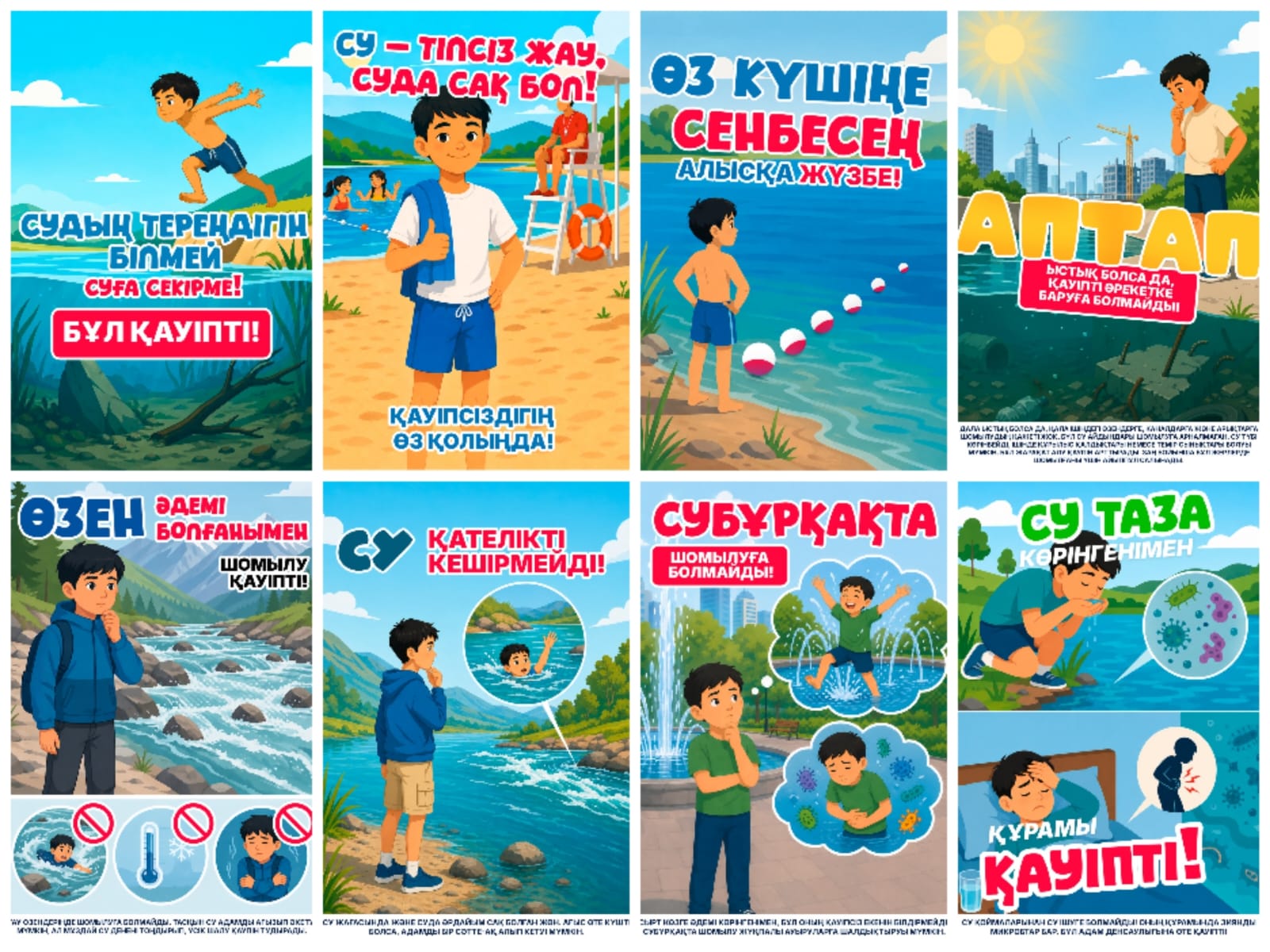 Судағы қауіпсіздік /Безопасность на воде